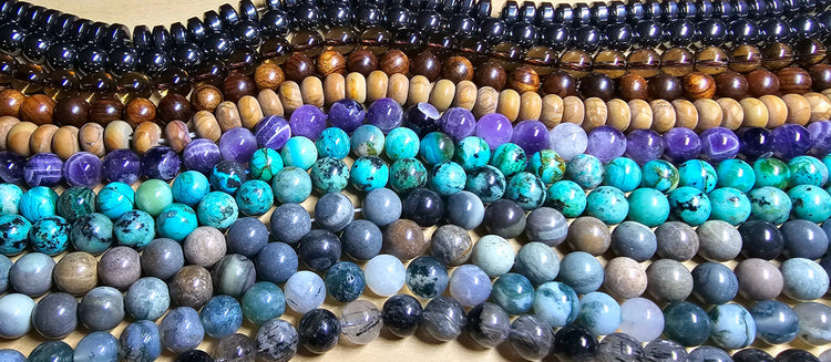 Assortment of quality, natural gemstones