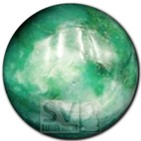 8mm natural Jade bead, revered for its protective and healing properties, promoting harmony, prosperity, and emotional balance.
